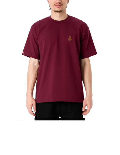 Limarí Heavyweight Tee Maroon